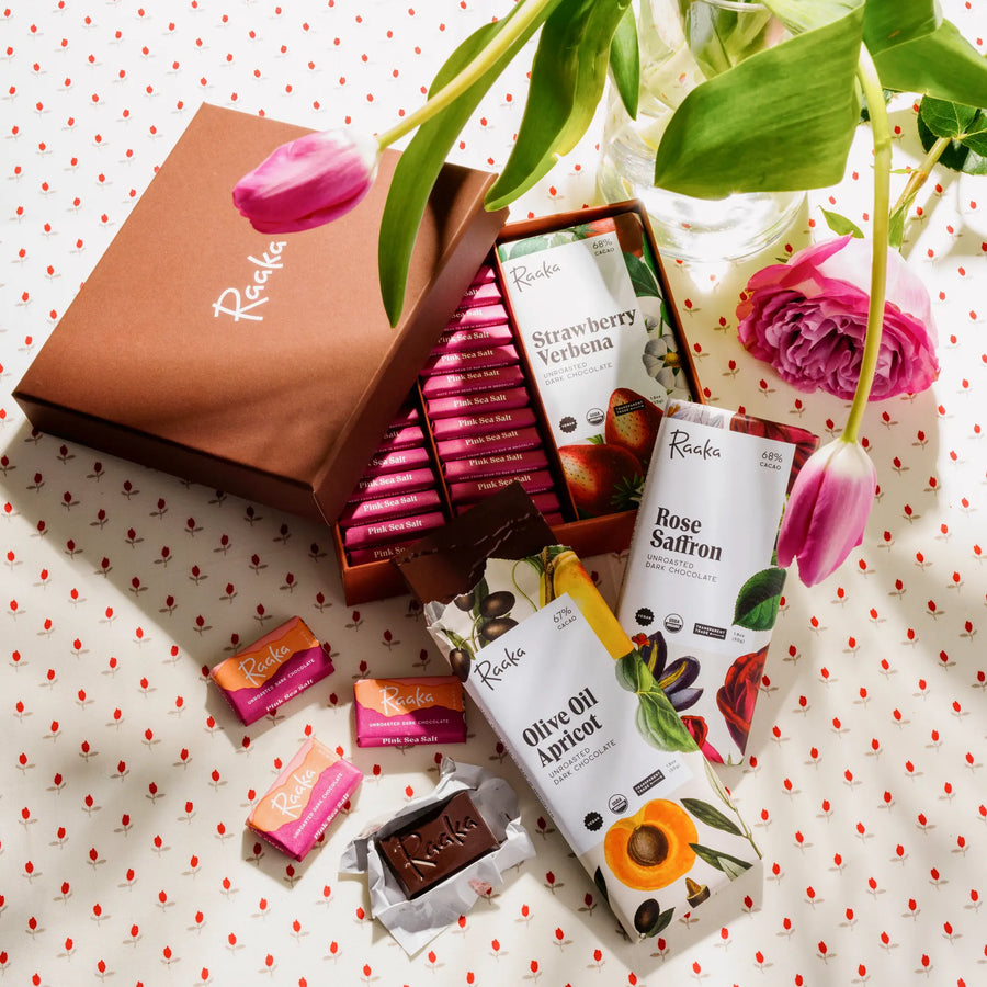 Bites & Bars Signature Gift Box - Bright Coordinated Box Assortment