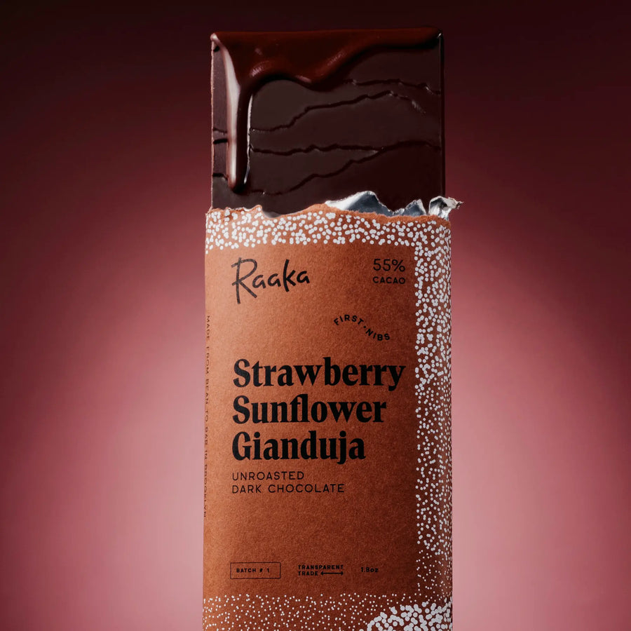 Strawberry Sunflower Gianduja - Bright Boutique Gianduja Assortment